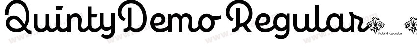 QuintyDemo Regular字体转换
